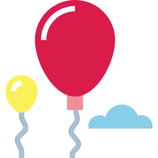 des ballons Icône gratuit des ballons Icône gratuit