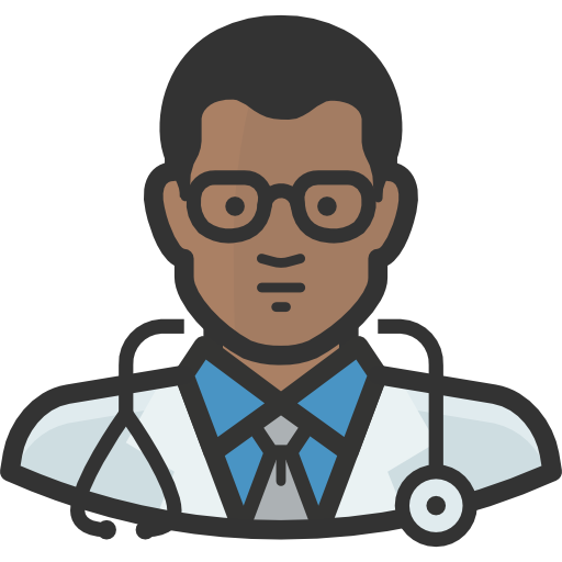 Doctor sketchandbuild Lineal Color icon