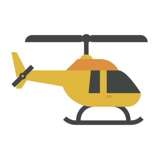 helicóptero icono gratis