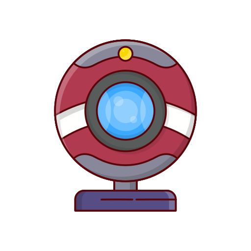 cámara web icono gratis