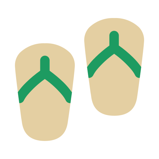 Flip flops Generic Flat icon