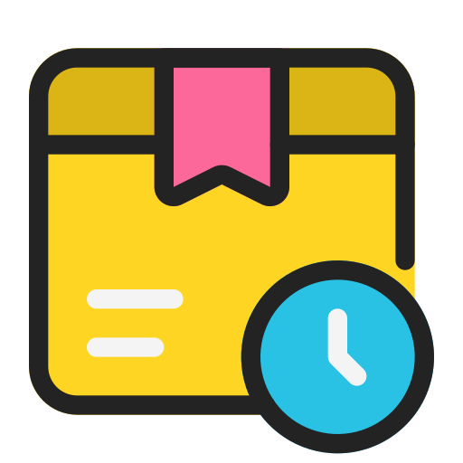Delivery box free icon