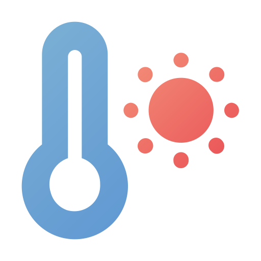Temperature free icon