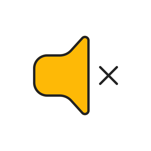 silencio icono gratis