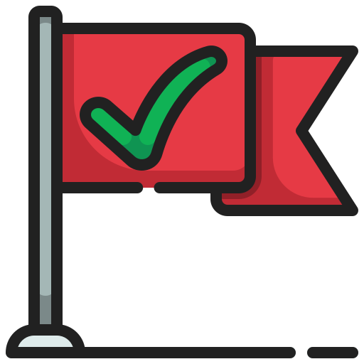 Flag free icon Flag free icon