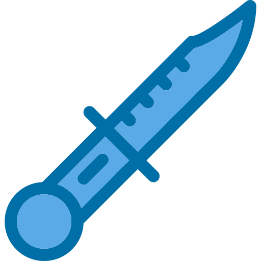 Dagger Generic Blue icon