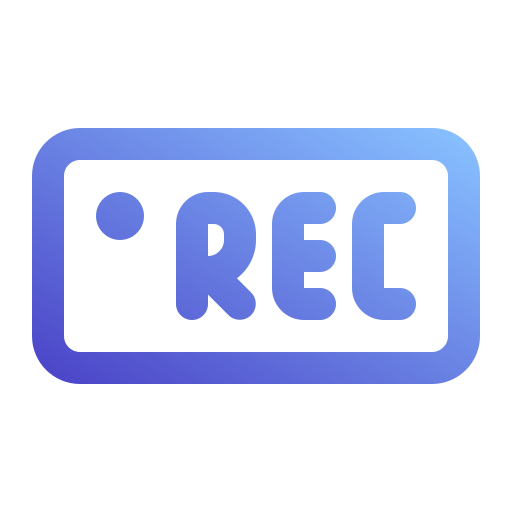 Recording free icon
