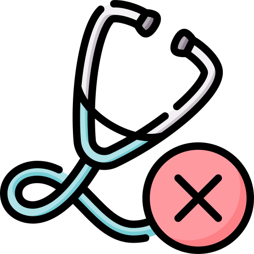 pas de soins de santé Icône gratuit pas de soins de santé Icône gratuit