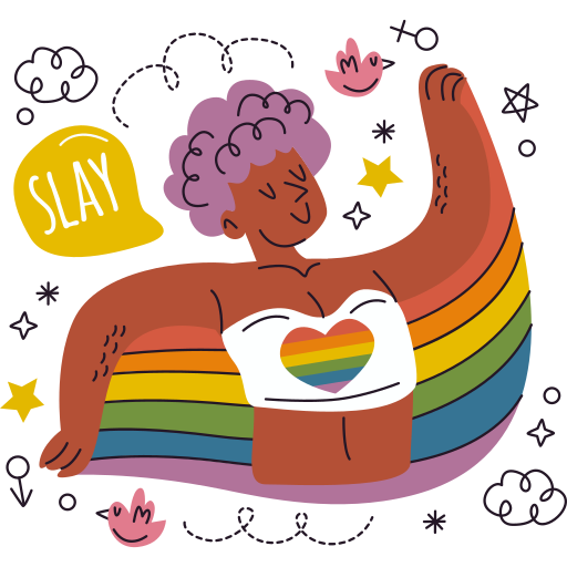 dia mundial del orgullo gratis sticker