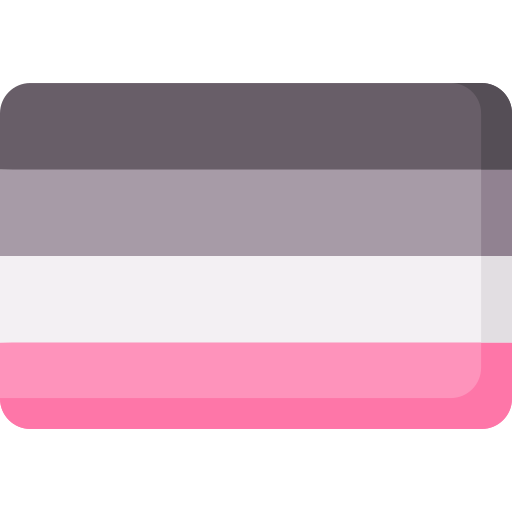 Asexual Special Flat Icon 5445