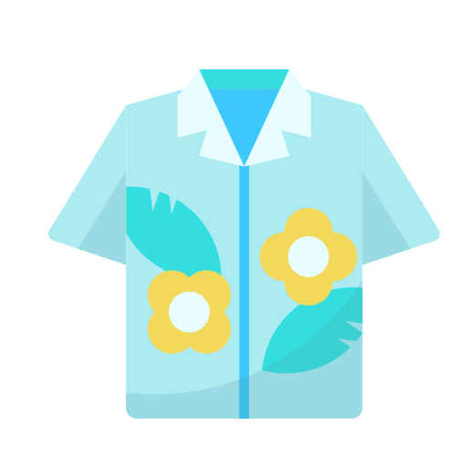 Hawaiian shirt Generic Flat icon