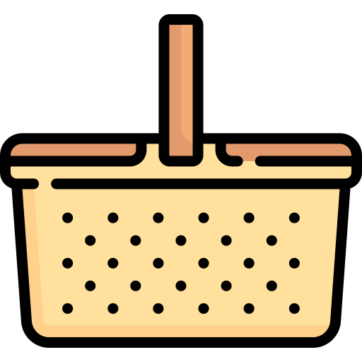 Picnic basket - Free food icons