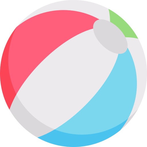 Beach ball Special Flat icon