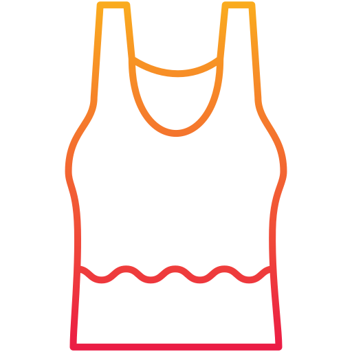 camiseta sin mangas icono gratis