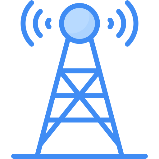 Broadcast Generic Blue icon