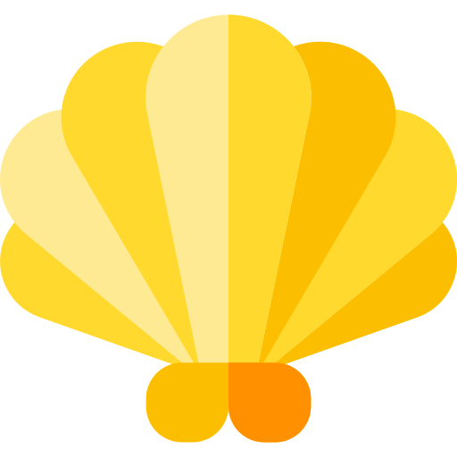 Shell Basic Straight Flat Icon