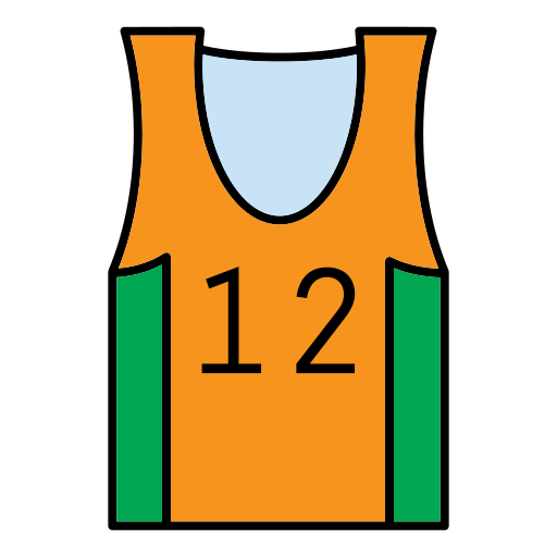 camiseta de baloncesto icono gratis