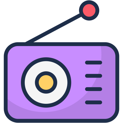 라디오 무료 아이콘