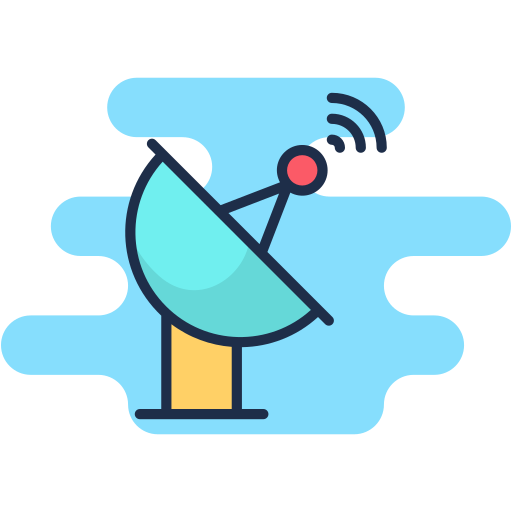 antena parabólica icono gratis