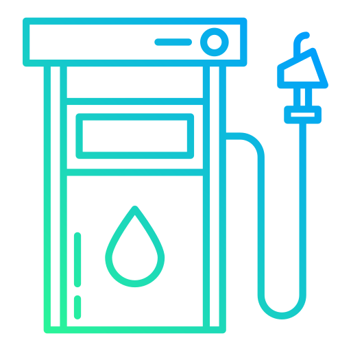 estación de petroleo icono gratis