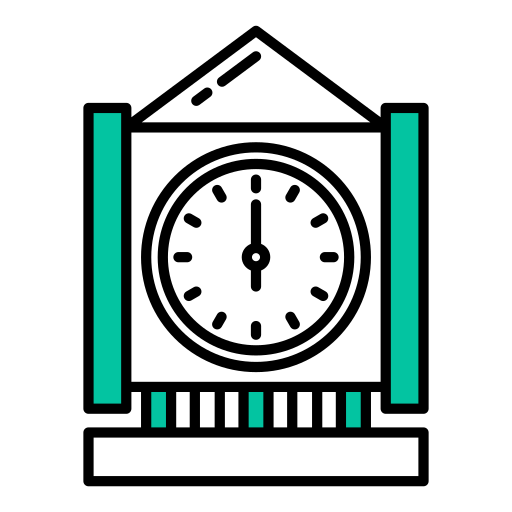 Clock free icon Clock free icon