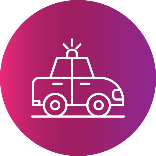 polizeiauto kostenlos Icon polizeiauto kostenlos Icon