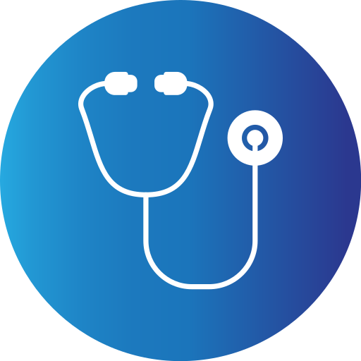 Stethoscope Generic Blue icon