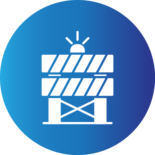 barrera icono gratis barrera icono gratis