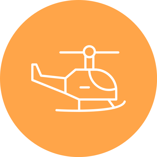 helicóptero icono gratis