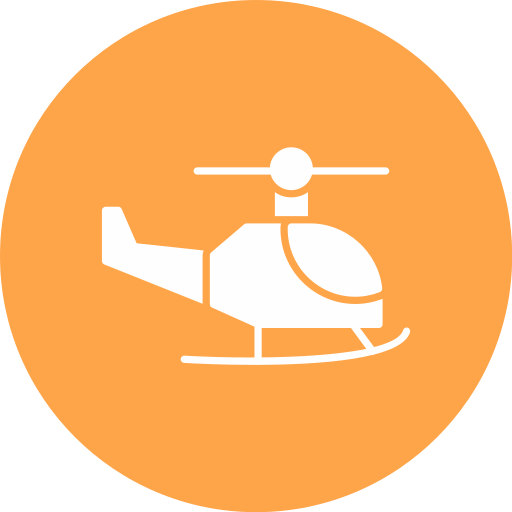 helicóptero icono gratis