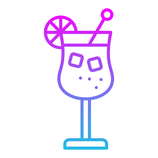 Cocktail Generic Gradient icon