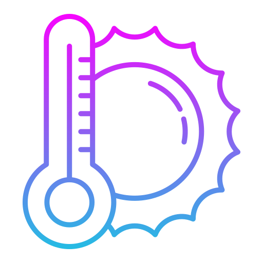 Temperature free icon