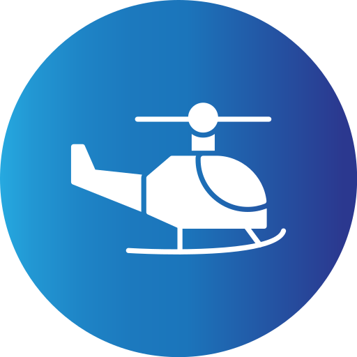 helicóptero icono gratis