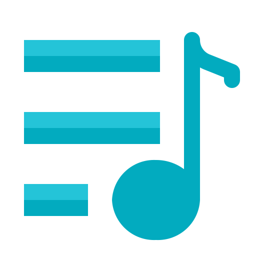 lista de reprodução grátis ícone