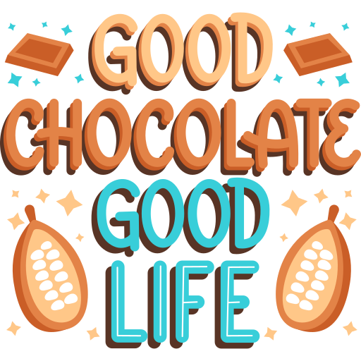 chocolate gratis sticker