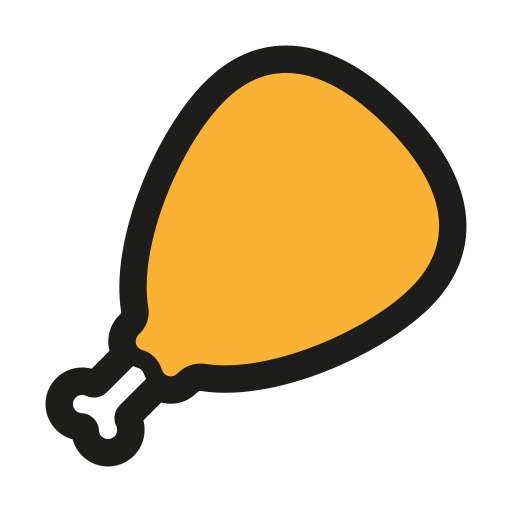 gebratenes huhn kostenlos Icon gebratenes huhn kostenlos Icon