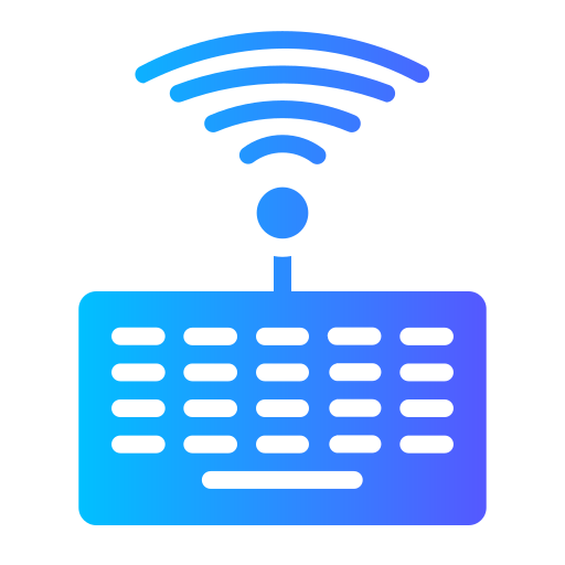 teclado inalambrico icono gratis