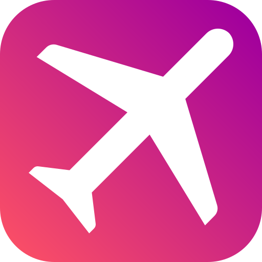 modo avión icono gratis