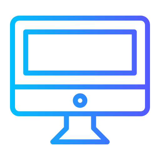 pantalla del monitor icono gratis