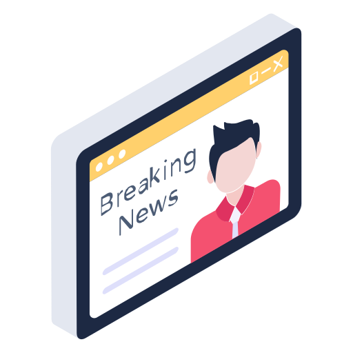 긴급 속보 무료 아이콘