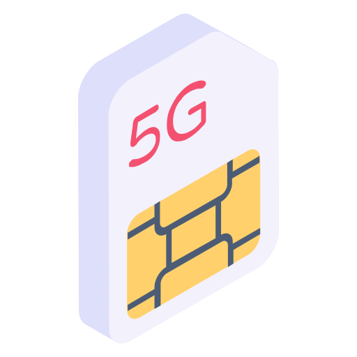 Sim card Generic Isometric icon