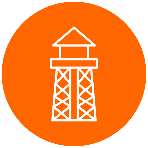 Water Tower Generic Flat Icon