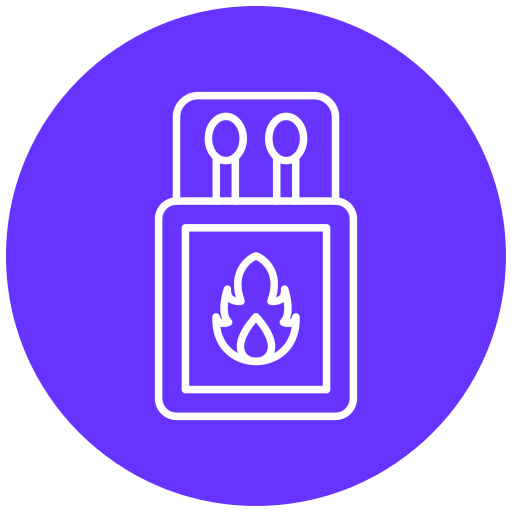 fósforos grátis ícone