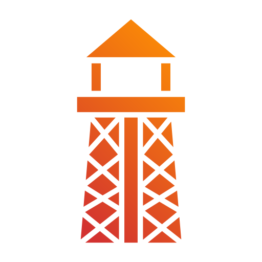 Water tower Generic Flat Gradient icon