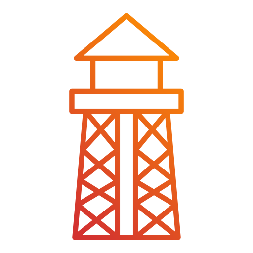 Water tower Generic Gradient icon