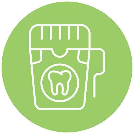 hilo dental icono gratis