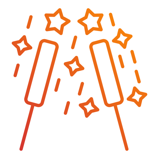 luz de bengala icono gratis