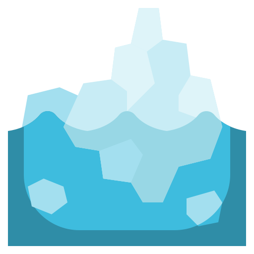 iceberg icono gratis