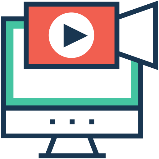 marketing vidéo Icône gratuit