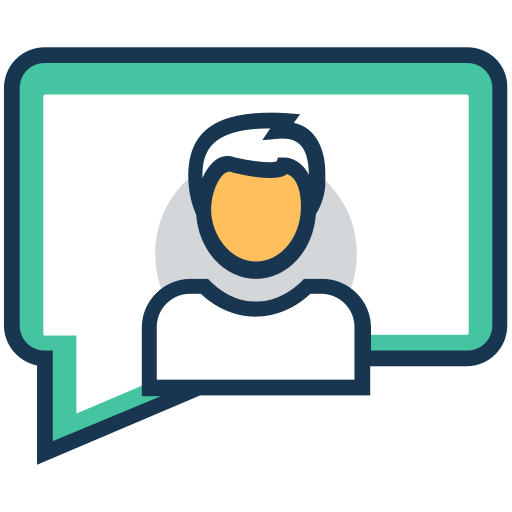 Conversation Generic Outline Color icon